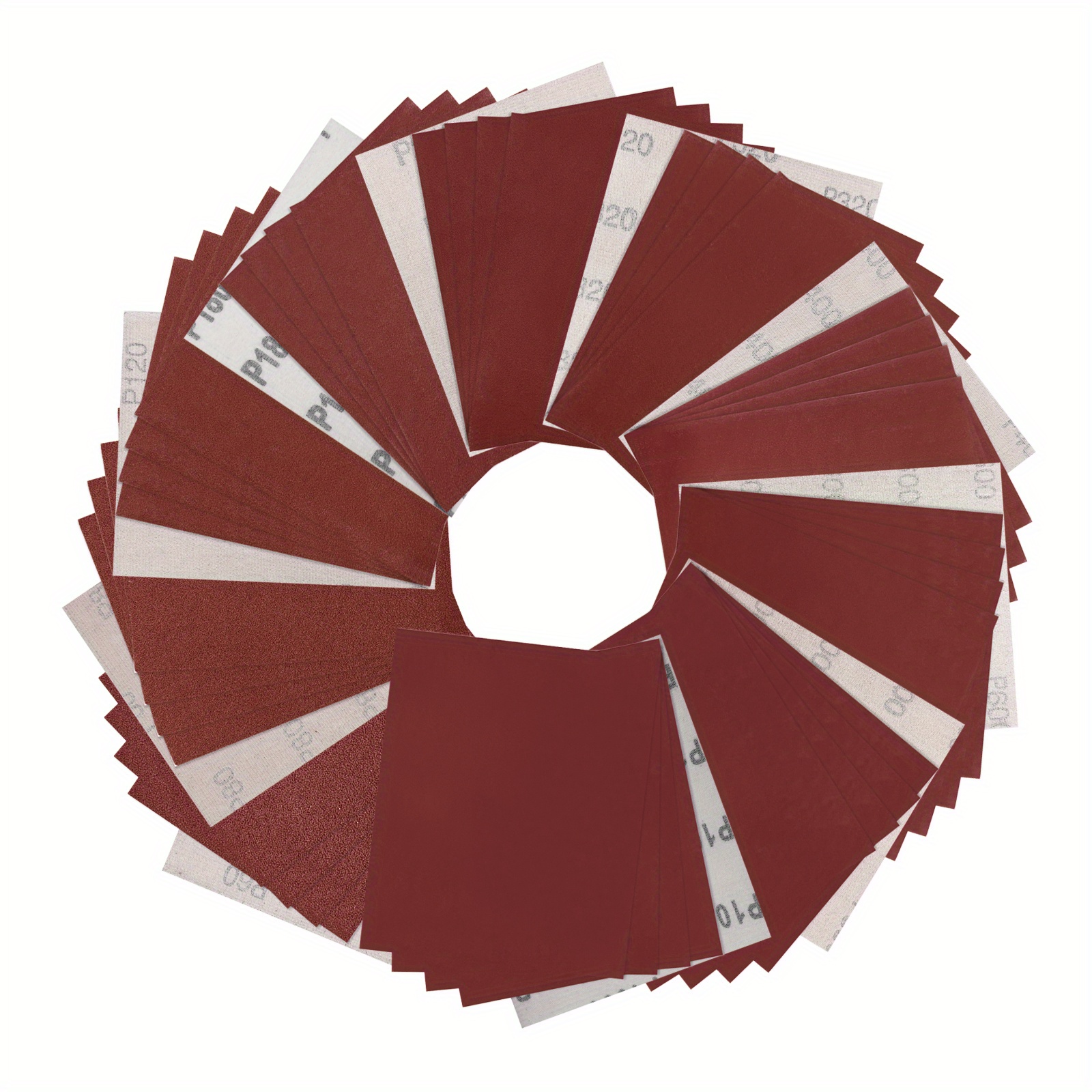 Sandpaper Palm Sander 60 80 120 150 220 240 Grit 5.5"x Temu Canada