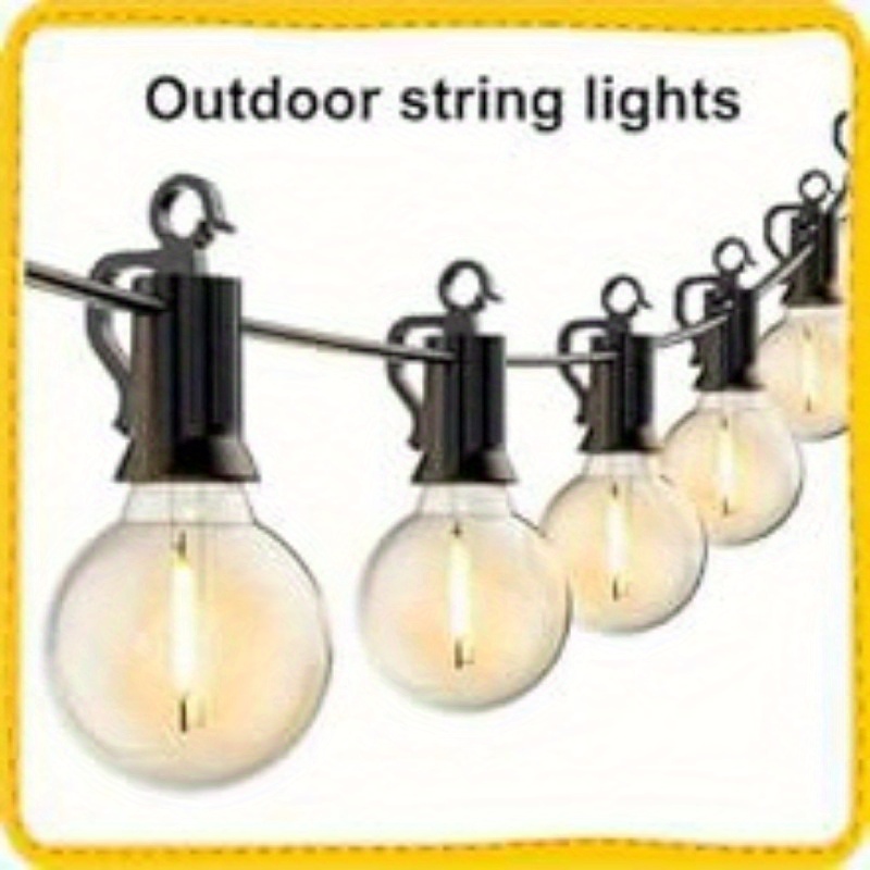 Hooks For Outdoor String Lights, 35 Pack Big Outdoor Adhesive