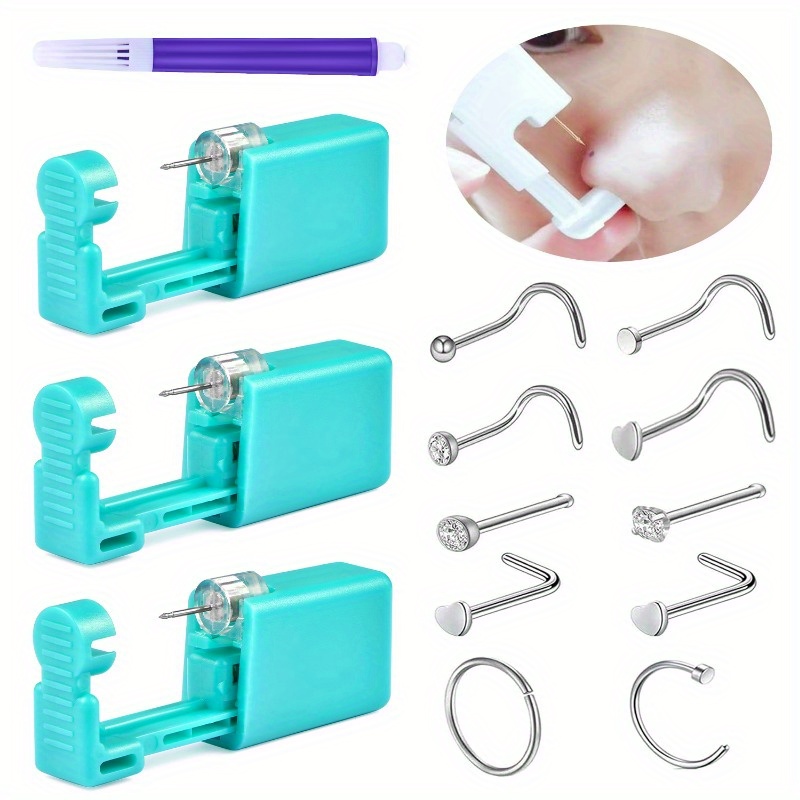 Nose hot sale ring kit