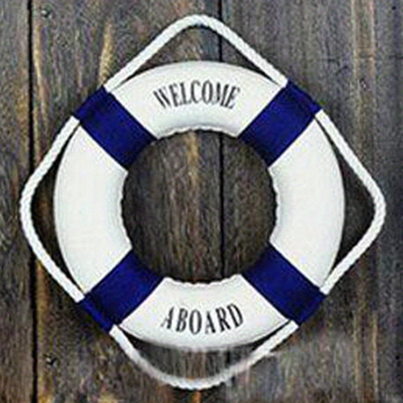 Life Ring, Nautical Decorative Life Ring Buoy, Home Wall Decor