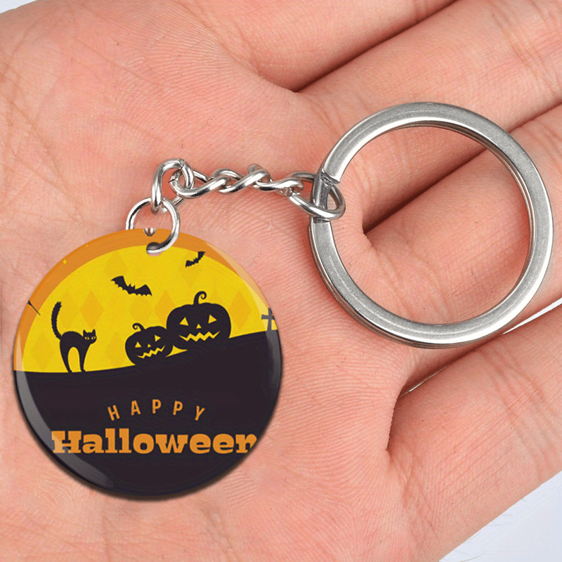 1pc ファッションクリエイティブハロウィン猫アクリルラウンド