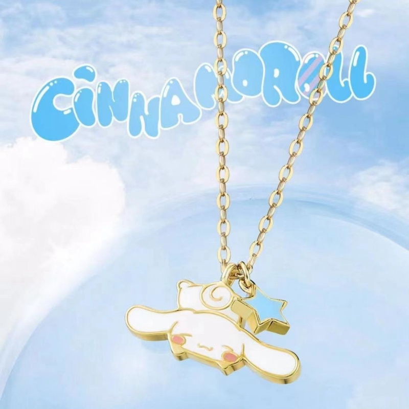 Sanrio Cinnamoroll Student Design Clavicle Chain Birthday Gift for  Girlfriend Necklace for Women Choker Necklace jewelry