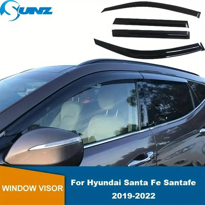 Deflector Windshield For Santa Fe Santafe 2019 2020 2021 2022 Weather  Shield Accessories Car Side Window Visor Rain Guard