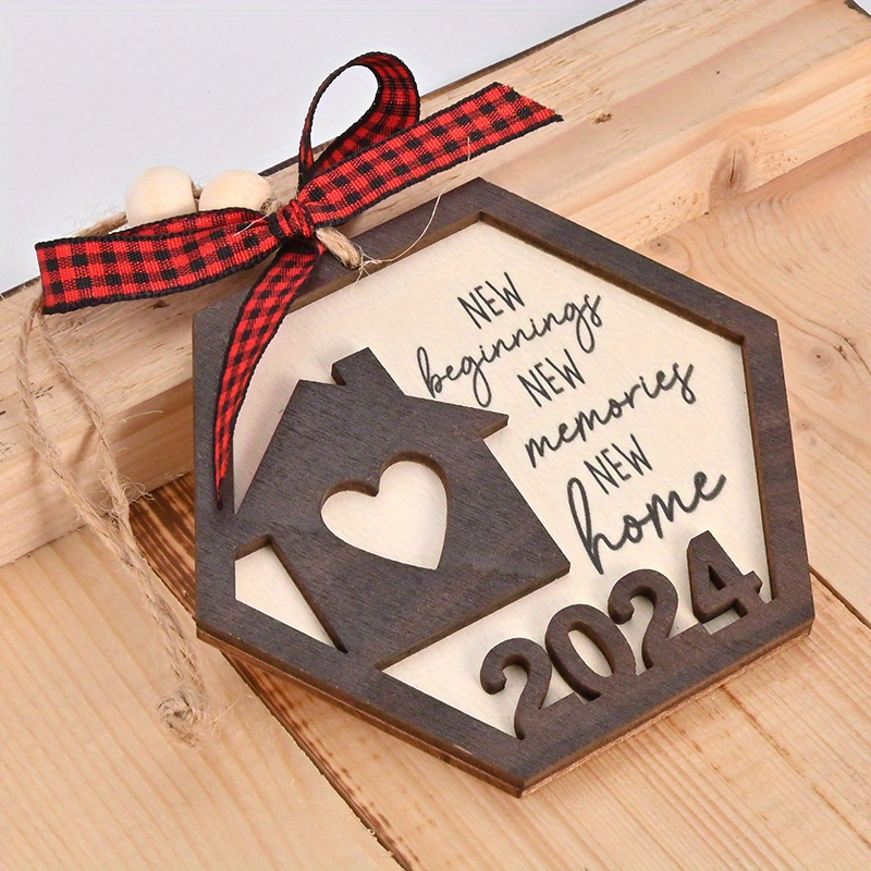 House Warming Gifts New Home wooden Hanging Souvenir - Temu