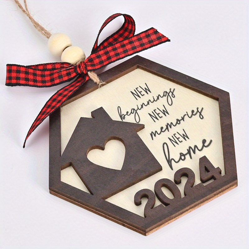 House Warming Gifts New Home wooden Hanging Souvenir - Temu