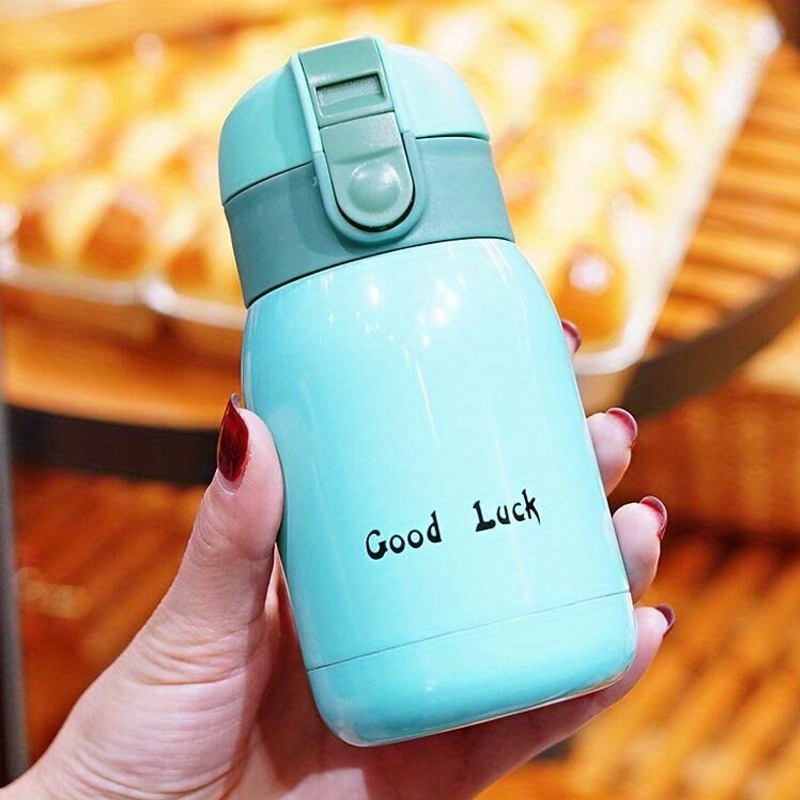 Mini taza térmica de buena suerte de 200ml/360ml, frascos de vacío de acero  inoxidable, taza de café, botella térmica aislada de viaje para agua – Los  mejores productos en la tienda online