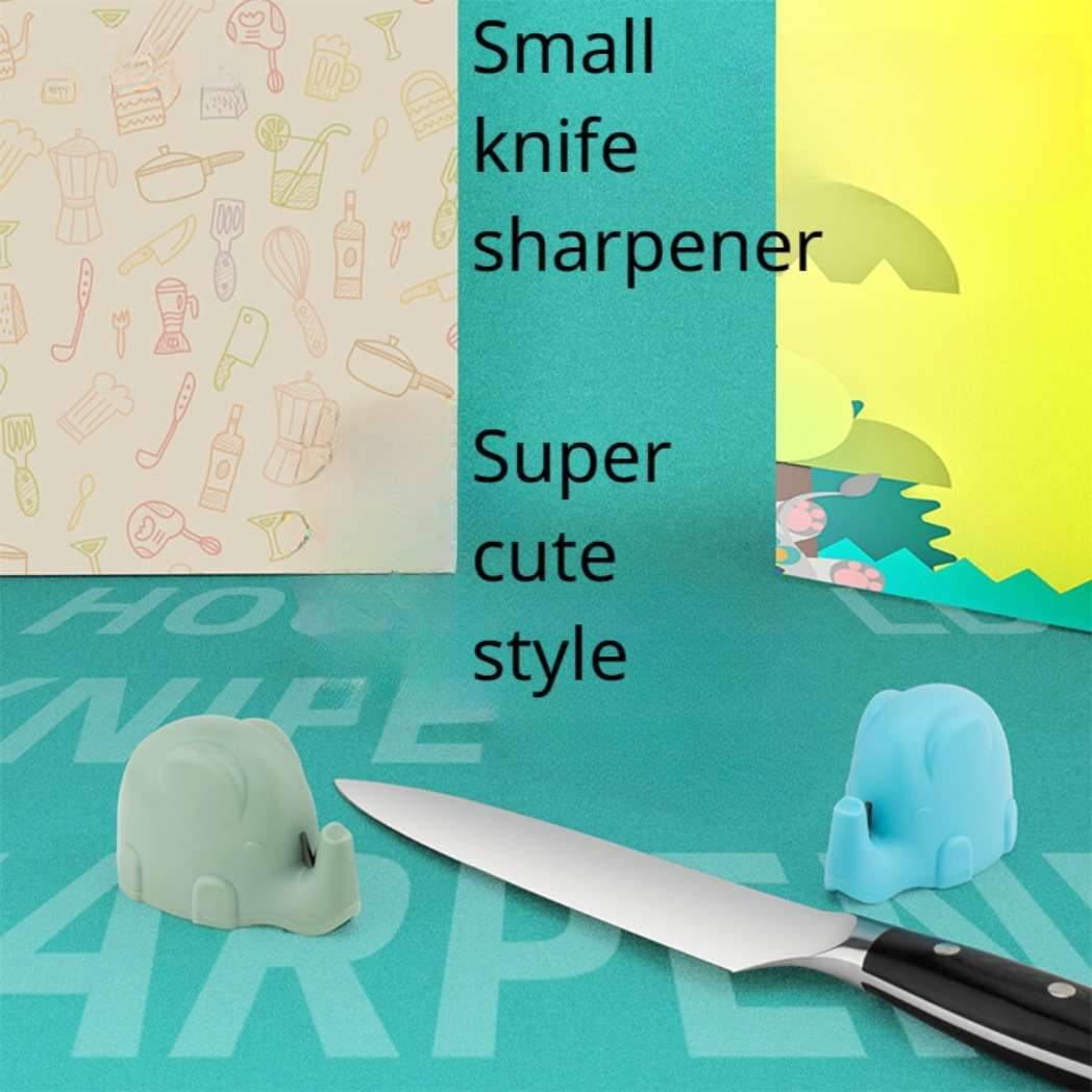 Multi-function Cute Kitchen Sharpener Knife Blade Sharpening Stone