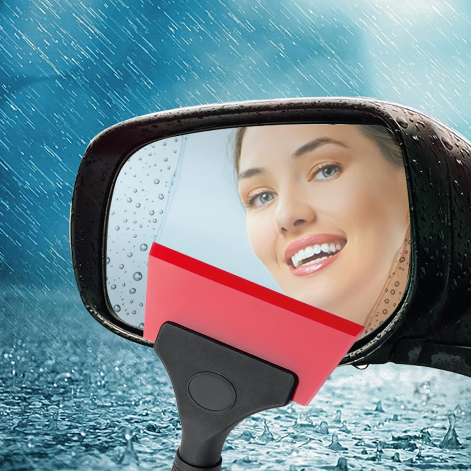 Small Squeegee 5 inch Rubber Window Tint Squeegee for Car, Glass, Mirror,  Shower