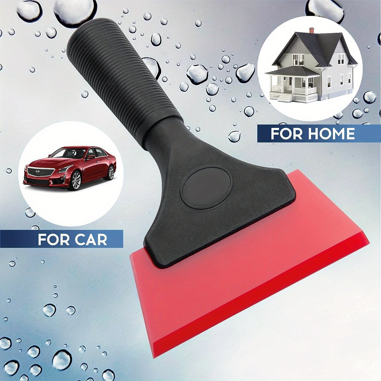 Small Window Squeegee for Window Cleaning - Car Window Cleaner