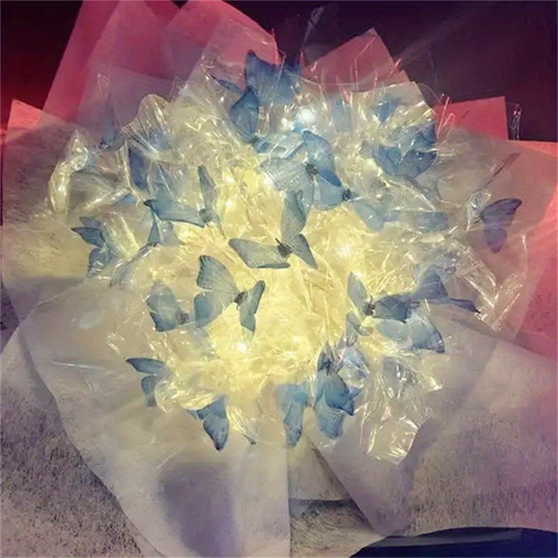 Handmade Butterfly Flower Bouquet DIY Material Package for