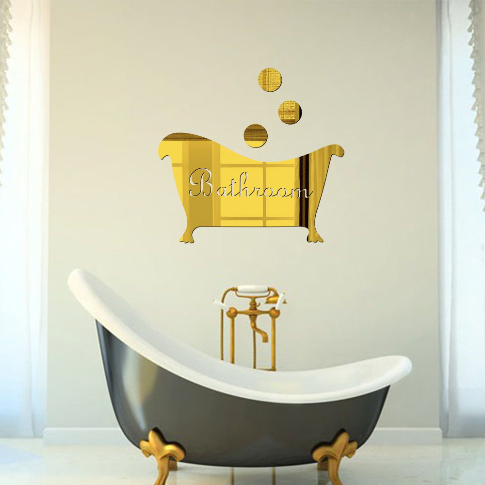 Sticker miroir porte