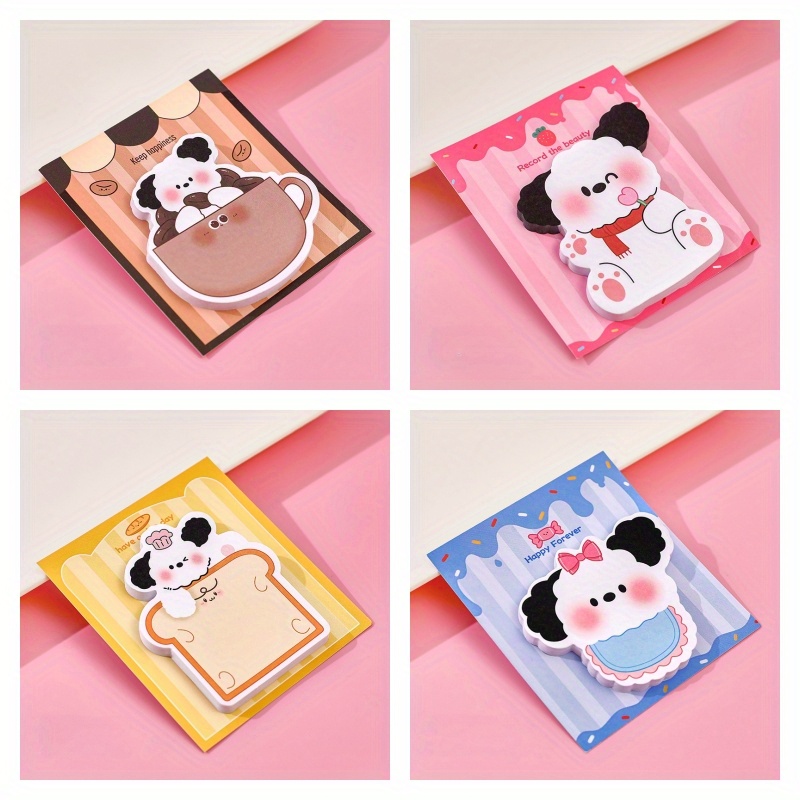 Cute Pet Special shaped Combination Sticky Notes Student - Temu