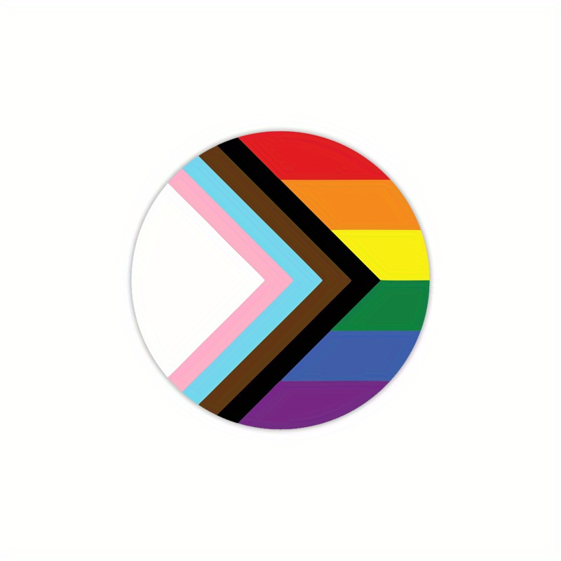 Progress Pride Rainbow Flag Sticker