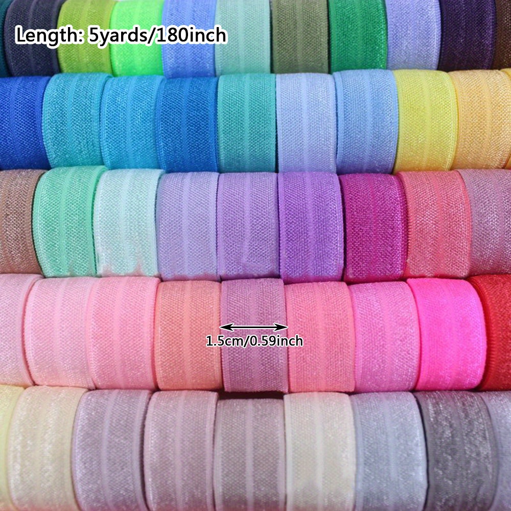 Bobine D'élastique Tricoté 1.5cm De Large - 5 Yards (environ 4.5m) - Marron Foncé - Marque Uxcell - Neuf