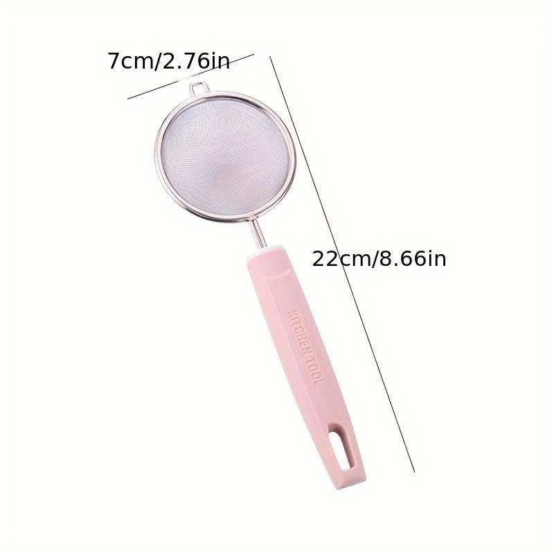 Stainless Steel Fine Mesh Strainer Spoon Hot Pot Fat Skimmer - Temu