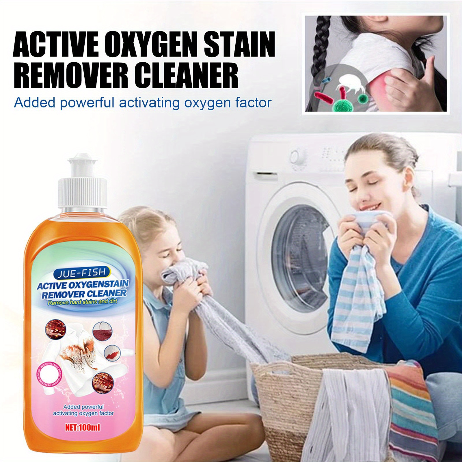 Clothes Oil Stain Remover Clothes Cleaning And - Temu