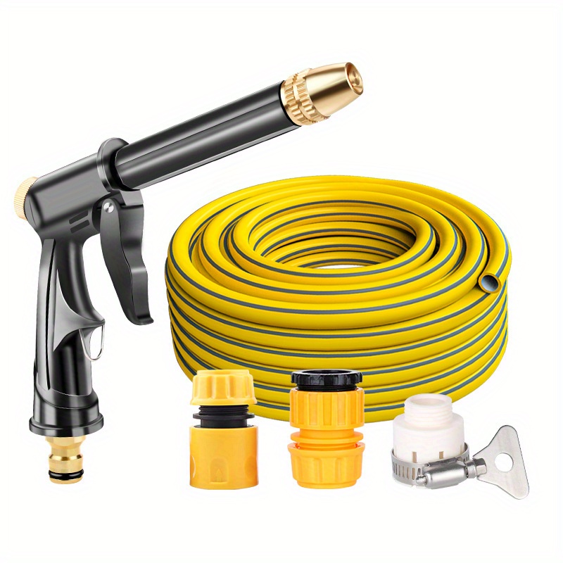 High Pressure Hose With 1/4 Quick Connector & Plug 5800 Psi 10 15 Meters  Pipe - Water Gun & Snow Foam Lance - AliExpress
