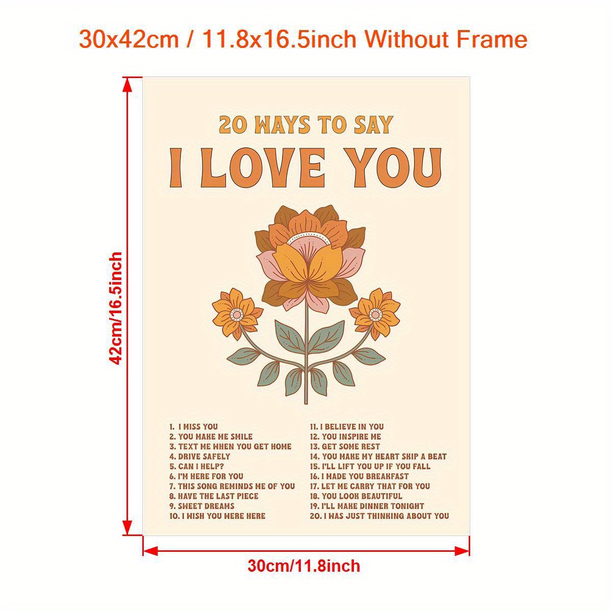 I Love You Poster