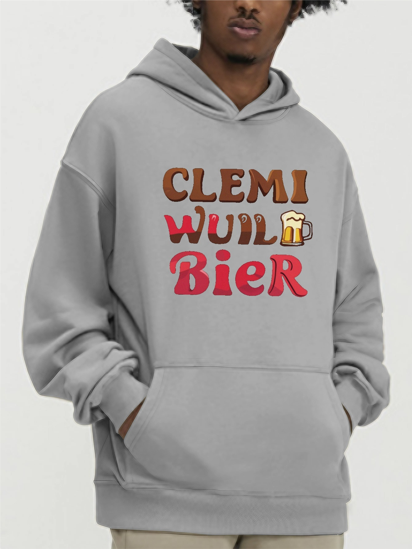 Hoodie with hotsell beer bottle pocket