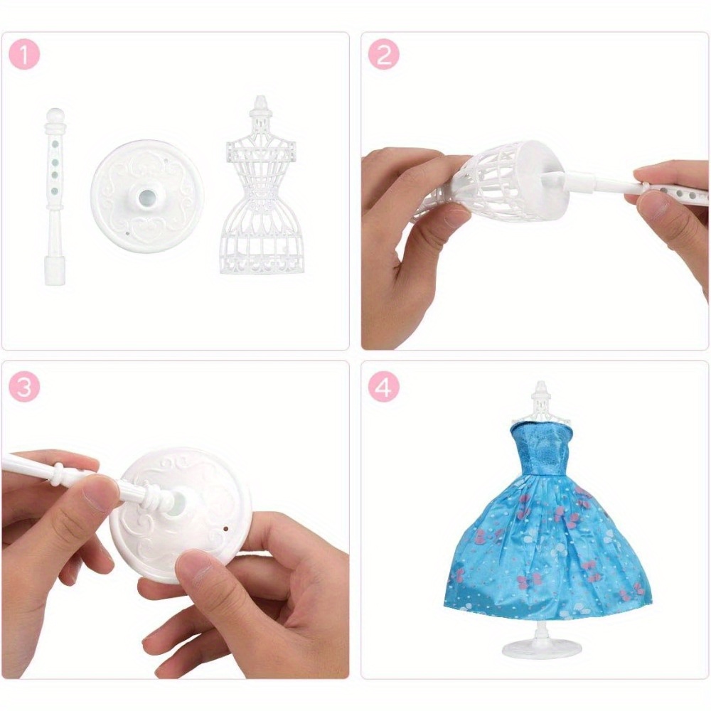 Dress Cloth Gown Plastic Display Support Holder Mannequin - Temu