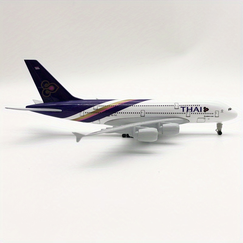 高評価！ タイ国際航空 エアバスA380 モデルプレーン 室内ライト点灯 ...