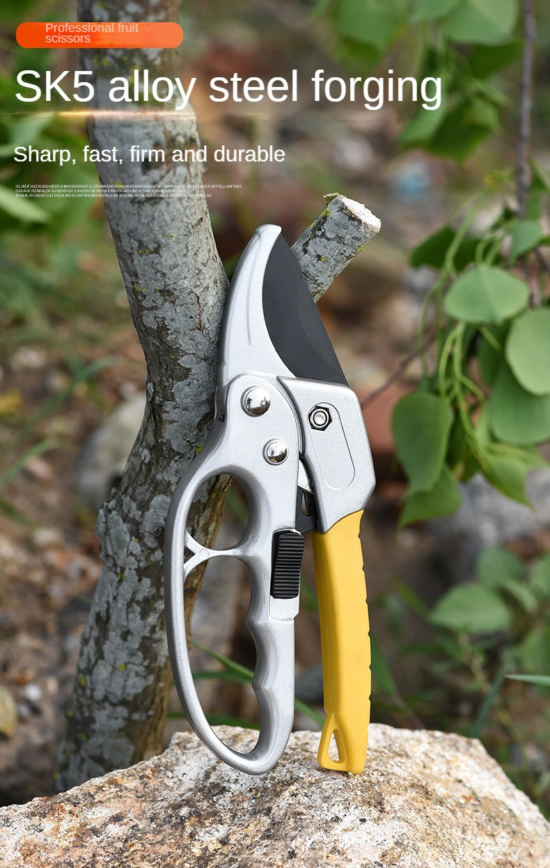 Professional SK5 Alloy Steel Pruning Shears Garden Scissors Branch Tree  Trimmer