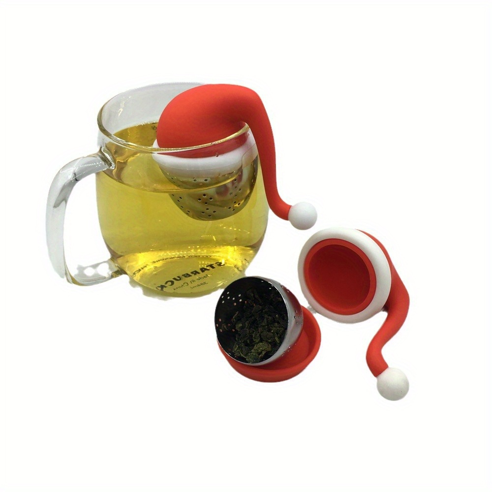 Christmas Stainless Steel Tea Filter Stainless Steel Tea - Temu