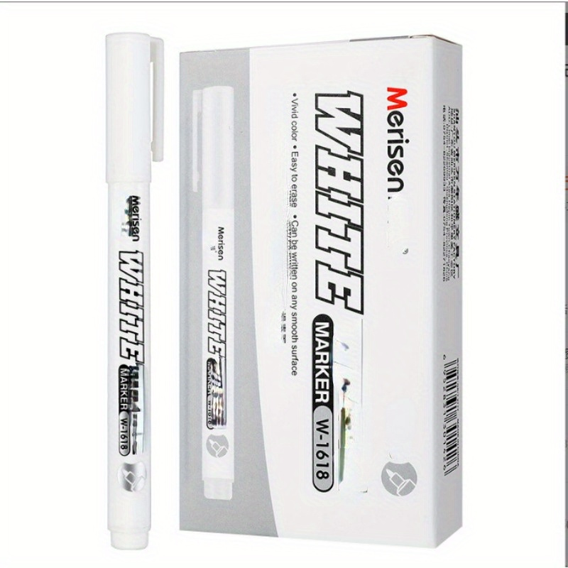 Acrylic White Permanent Paint Pen White Marker Pen Oily Thin - Temu