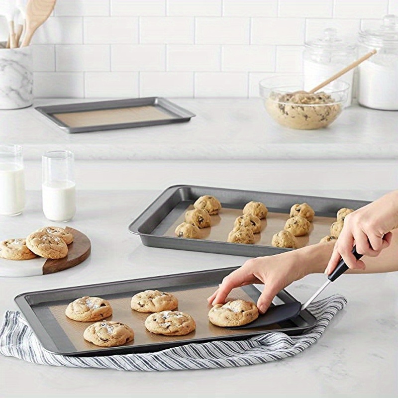 Reusable Baking Sheets Ptfe Baking Mats Heat Resistant - Temu