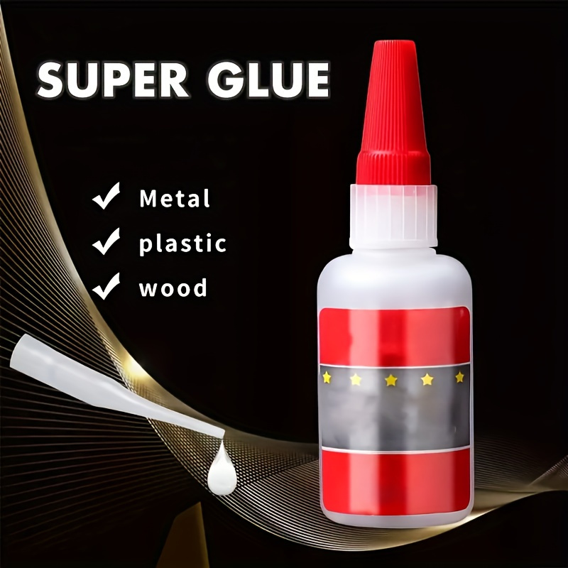 Super Glue Adhesive Tough Repair For Metals Plastics Woods Ceramic Rubber 1  Pack