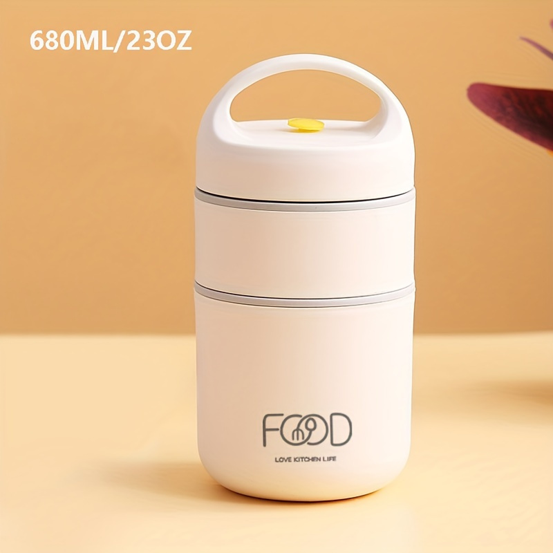 Food Insulated Jar, Insulated Soup Cup, Insulated Container, Stainless  Steel Lunch Box, For Teenagers And Workers At School, Canteen, Back School,  For Camping Picnic And Beach, Home Kitchen Supplies - Temu