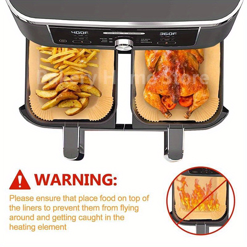 Non-Stick Air Fryer Disposable Paper Liner Special Barbecue Baking