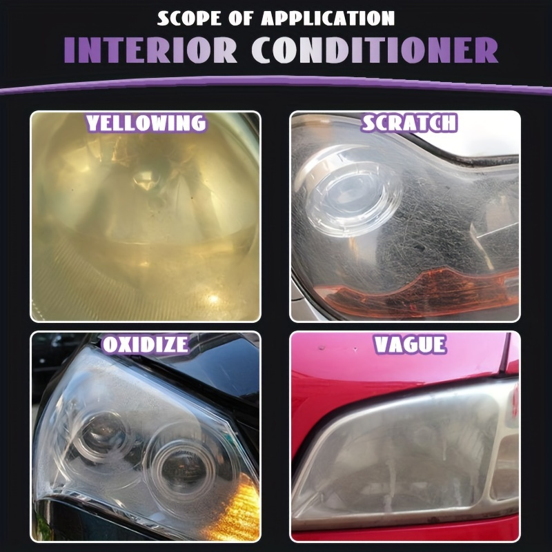 Car Headlight Restoration Refurbishing Agent Headlight Care - Temu