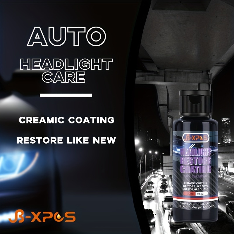 Car Headlight Restore Coating Refurbishing Agent Headlight Care Polish  Agent, Preventing Scratches Jb-xpcs8 - Temu