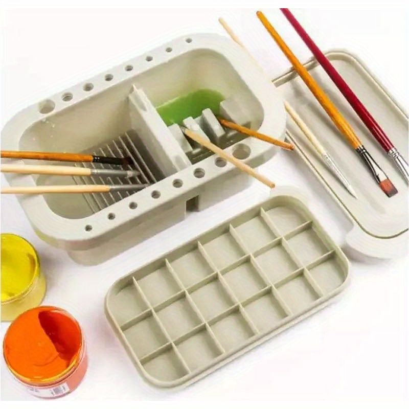 3-in-1 Plastic Paint Brush Washer