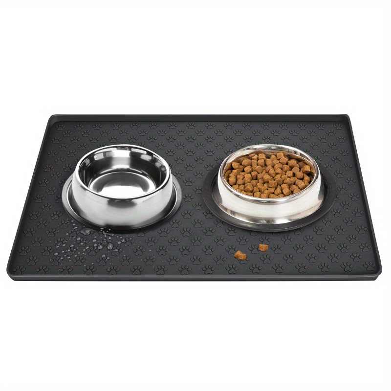 Pet Placemat Waterproof Leak Proof Dog Feeding Mat Bone - Temu