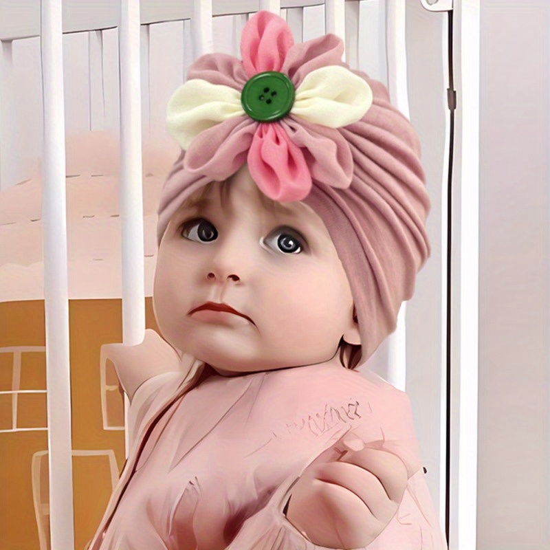 Turban nœud bébé fille - accessoires bébé - Bonheur enfantin