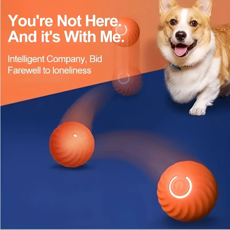 Comprar Juguetes interactivos para perros, pelota rodante