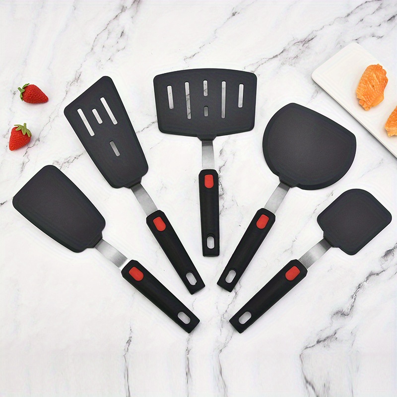 Silicone Turners Gadgets Kitchen Tools Egg Fish Frying Pan Scoop Fried  Shovel Spatula Cooking Utensils Nonstick - China Silicone Shovel and  Silicone Cookware price