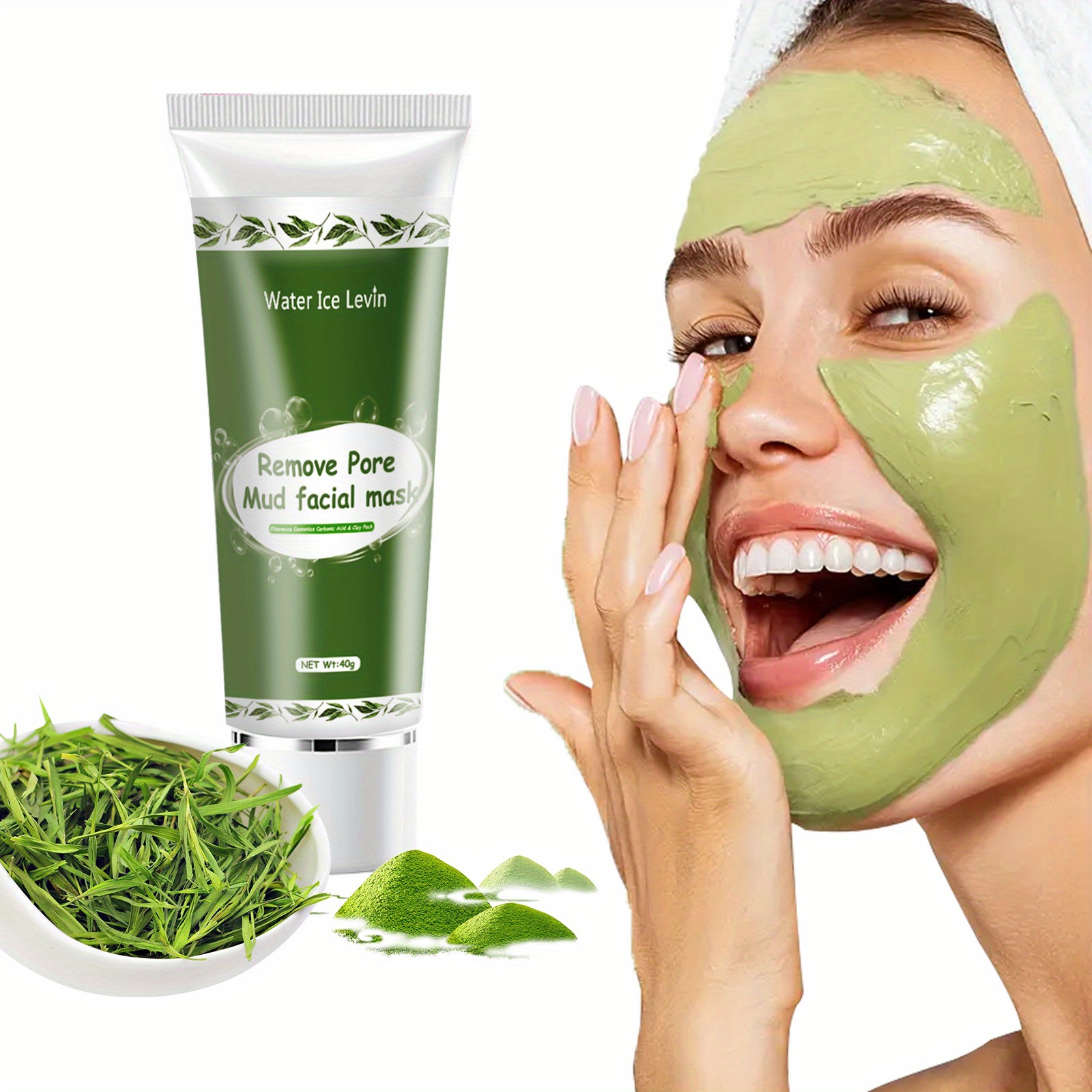 2Pack Green Tea Mask Stick Blackhead Remover,Deep Pore  Cleansing,Moisturizing Nourishing,Oil Control,Brightening Skin For Men And  Women,Poreless Deep Cleanse Peel Off Face Mask 