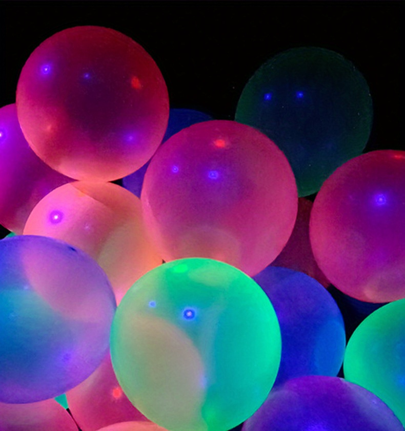 PALLONCINI MED.(25PZ)FLUORESCENTI C/CAV