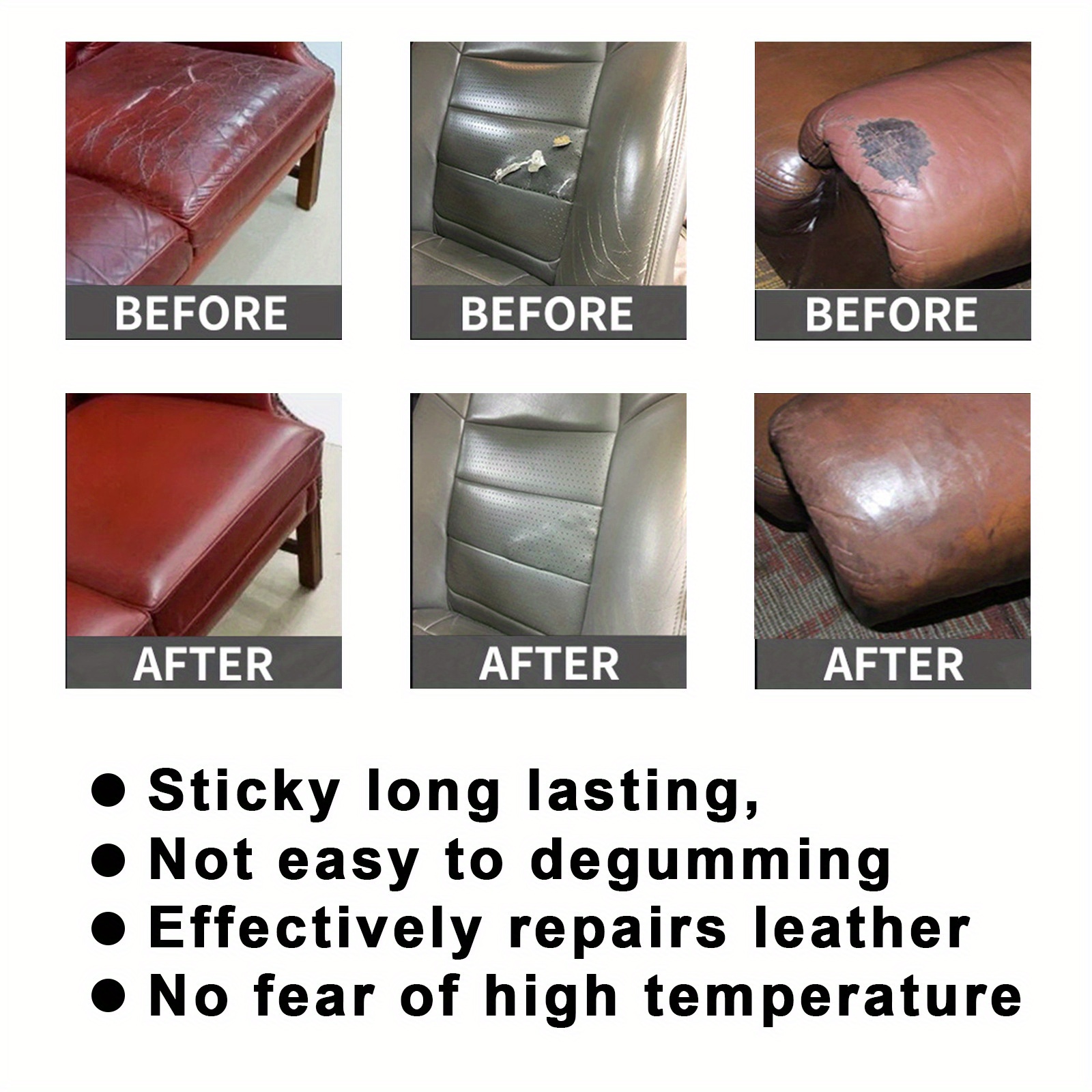 Leather Special Glue Leather Refurbishment Repair Agent - Temu