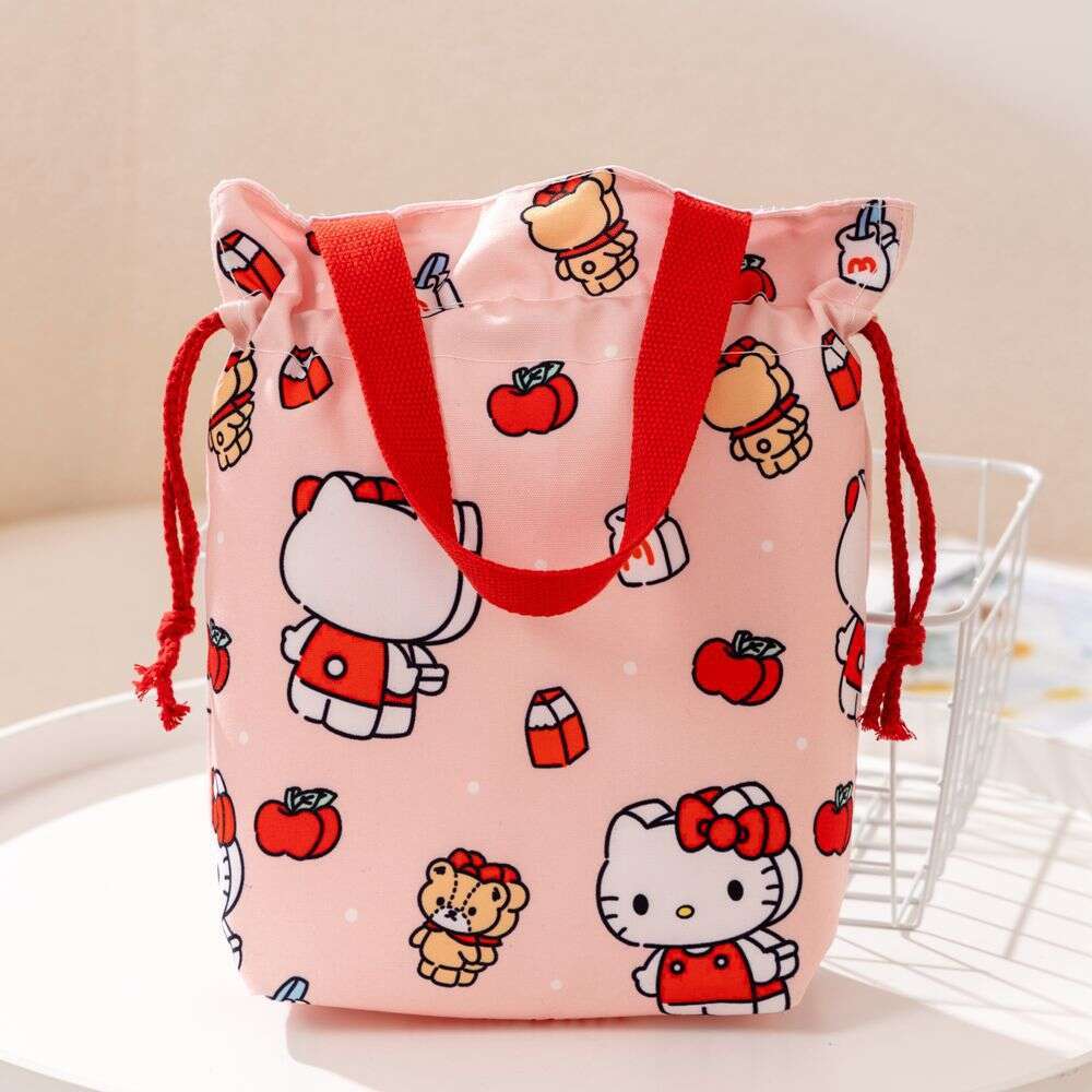 Hello Kitty Drawstring Travel Bag