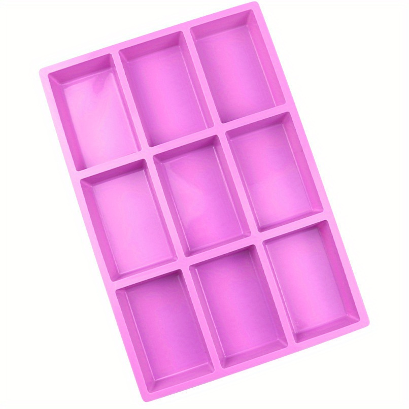 Silicone Cake Mold 9 Cavity Cake Mold 3d High Temperature - Temu