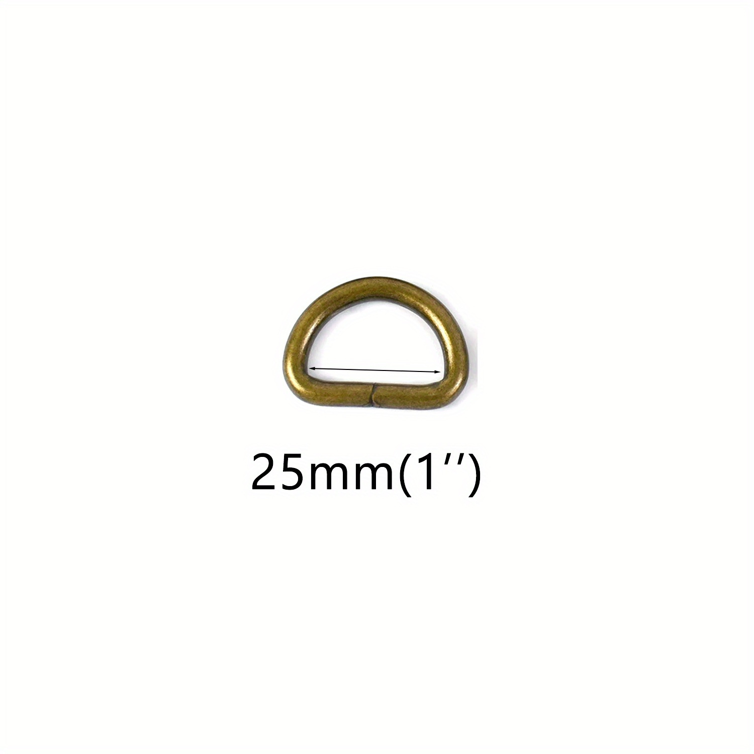 1 Inch Metal D-Ring