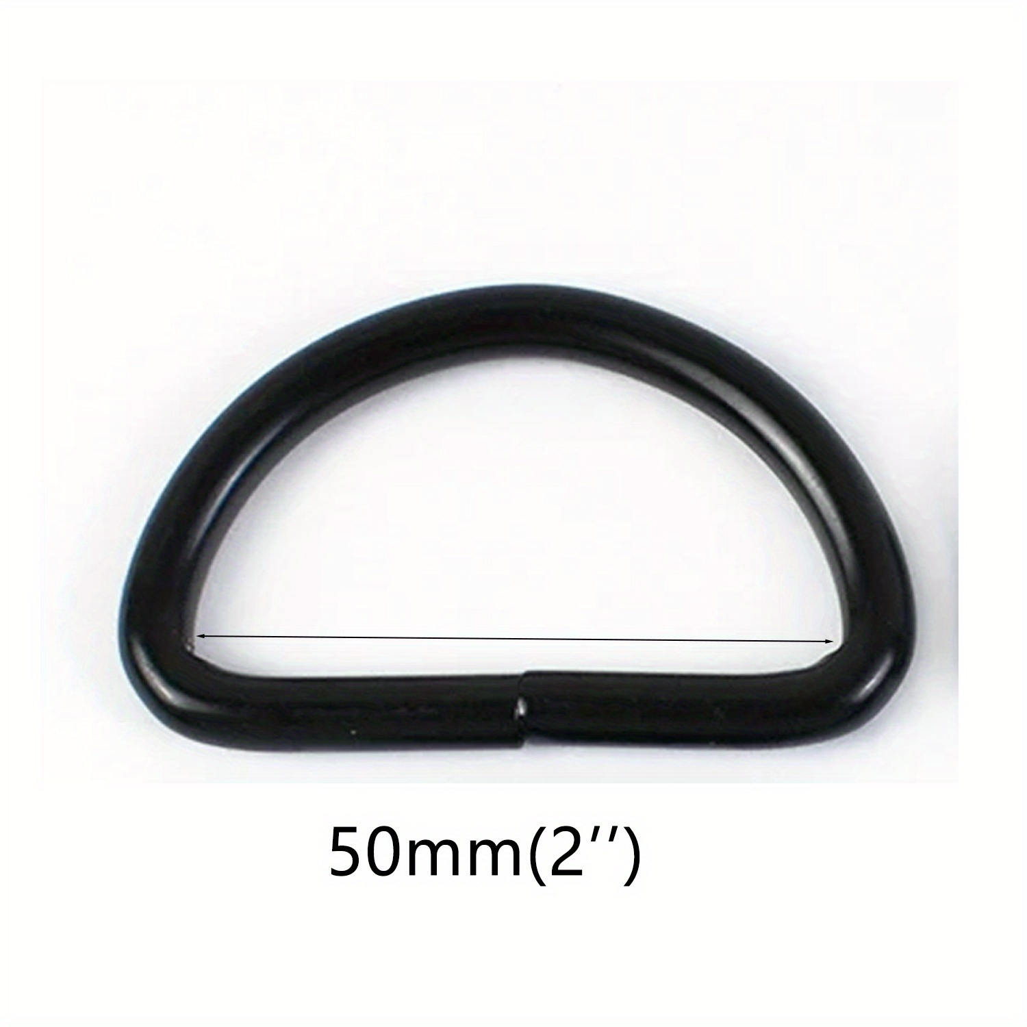 Belt Buckle Plastic Black Coated Leather Crafts DIY Shoes Dresses 2/5/10pcs