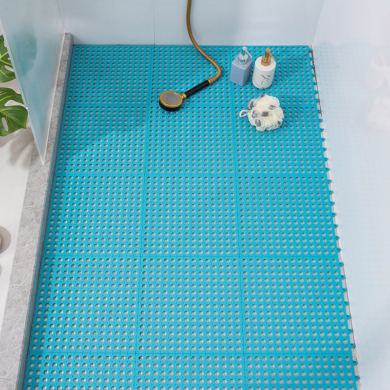 Bathroom Anti-slip Mat Splicable Shower Floor Mat With Water