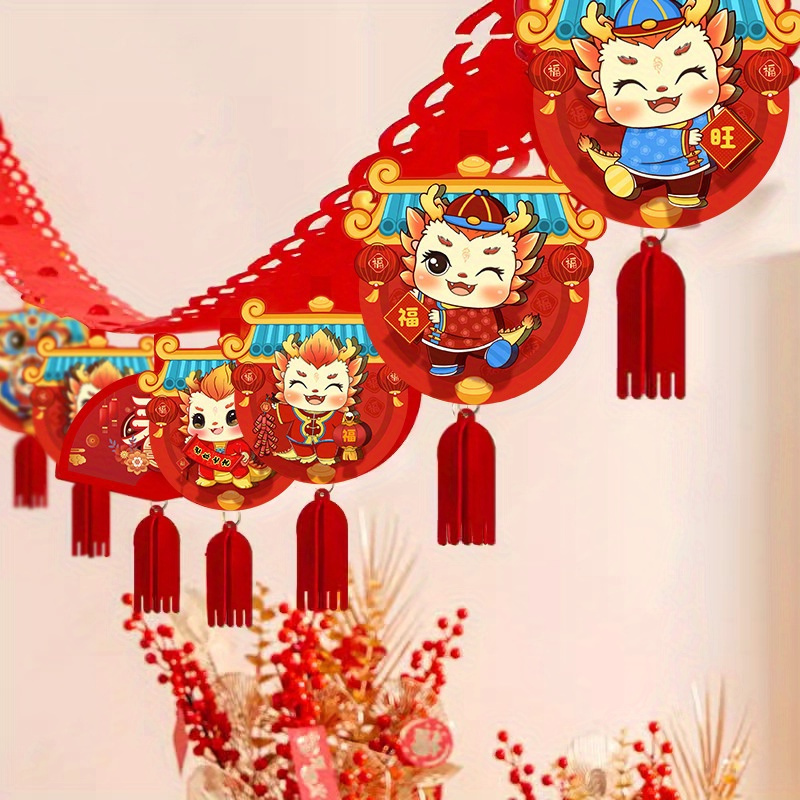  Year Of The Dragon Happy Chinese New Year 2024 Banner Yard Home  Hanging Backdrop Banners Decoration For Birthday Festival Party Holiday One  Size : Home & Kitchen