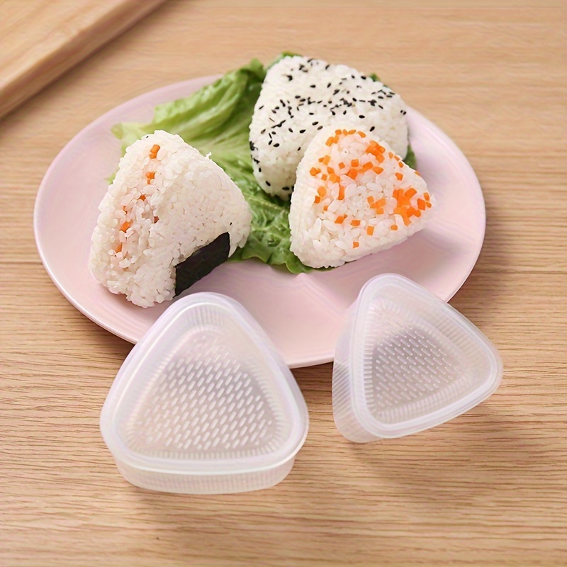 

1/2pcs, Sushi Mold, Sushi Maker Mold, Creative Onigiri Mould, Food Grade Rice Ball Mould, Portable Outdoor Sushi Bento Box, Picnic Lunch Box, Kitchen Tools, Kitchen Accessaries