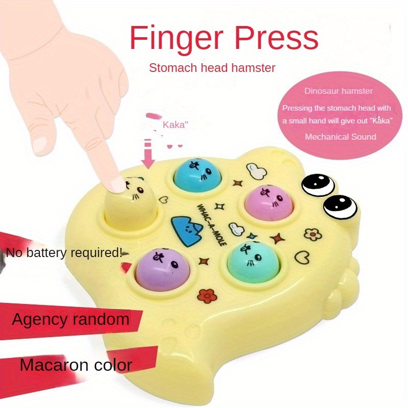 Mini Whack a Mole Toy Keychain Game